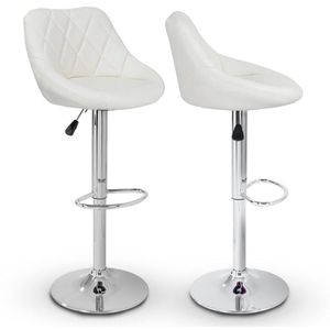 Produktbild für Barhocker Tresko BH-009, drehbar mit Lehne