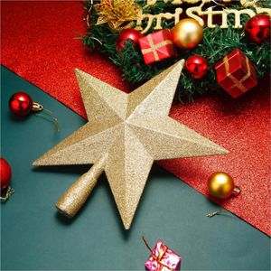 Produktbild für Christbaumspitze TK-Gruppe 98407, glitzernd, gold