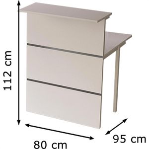 Produktbild für Anbautheke Kerkmann Bari 3576