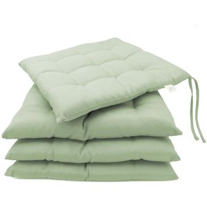 Stuhlkissen Zollner MALI, lindgrün, für Innen