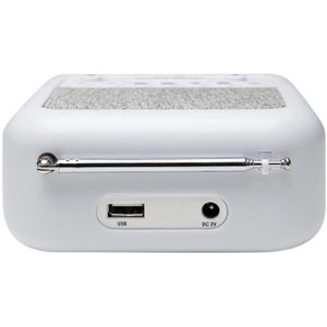 Produktbild für Radiowecker Albrecht DR 451, weiß