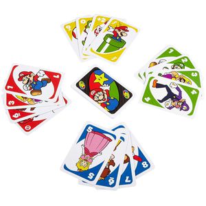 Produktbild für Kartenspiel Mattel DRD00, Uno Super Mario
