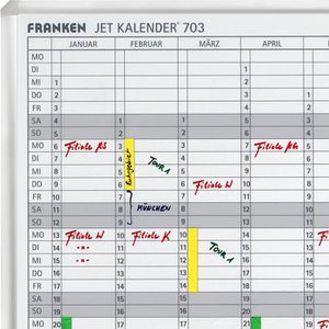 Produktbild für Planungstafel Franken JK703, JetKalender