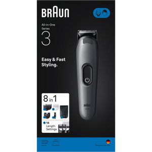 Produktbild für Barttrimmer Braun All-In-One Series 3, AIO3540