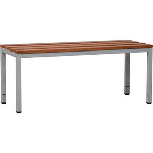 Umkleidebank G-Office SRB, Sitzfläche Holz, 120 cm