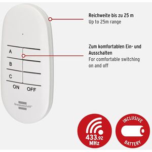 Produktbild für Funksteckdose Brennenstuhl Comfort-Line, für innen