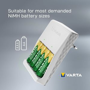 Produktbild für Akku-Ladegerät Varta Plug Charger 57657