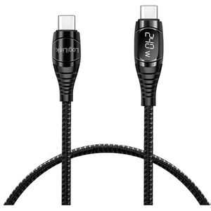 Ladekabel LogiLink CU0181, schwarz, 1m