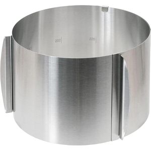 Tortenring wenco 555647, backofenfest, aus Edelstahl