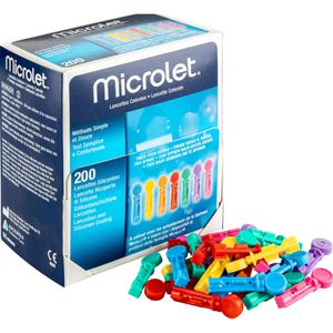 Lanzetten Microlet 85255843 bunt, steril