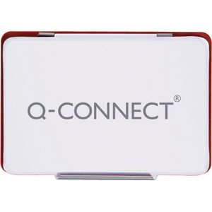 Produktbild für Stempelkissen Q-Connect KF16316, für Büro, rot