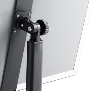 Produktbild für Infoständer Böttcher-AG Flex aus Aluminium, schwarz, A3