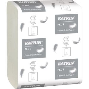 Produktbild für Toilettenpapier Katrin Plus Toilet folded, Bulk Pack, 56156