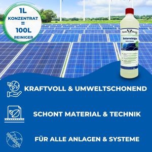 Produktbild für Solarpanel-Reiniger PandaCleaner Solar- &amp; Photovoltaik, Bio