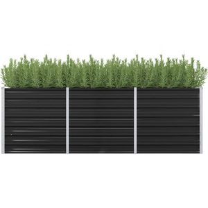 Produktbild für Hochbeet vidaXL 45726, aus verzinktem Stahl