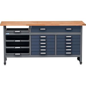 Produktbild für Werkbank Küpper blau
