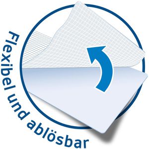 Produktbild für Namensetiketten Herma 1902 Vario, weiß/rot