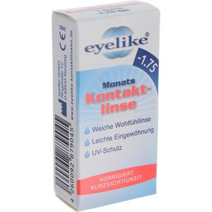 Produktbild für Kontaktlinsen Eyelike Dioptrien -1,75