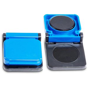 Produktbild für Planhalter-Magnetclips Maul Hebel 6240035, blau