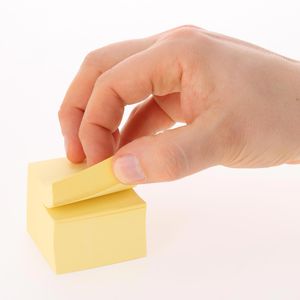 Produktbild für Haftnotizen D.RECT Super Sticky Notes, 9505, gelb