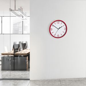 Produktbild für Wanduhr TFA 60.3033.05, Kunststoff, analog, Quarzuhr
