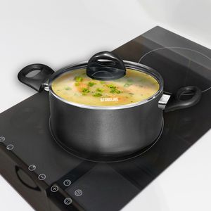 Produktbild für Topfset STONELINE 18505, Aluguss