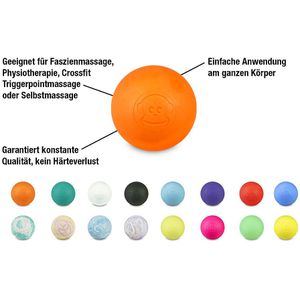 Produktbild für Faszienball Captain-LAX Lacrosse Ball