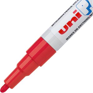 Produktbild für Lackmarker uni-ball PX-21, wasserfest &amp; permanent, rot