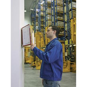 Produktbild für Sichttafelsystem Durable 5512-00 Vario Wall 20, A4