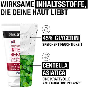 Produktbild für Handcreme Neutrogena Norwegische Intense Repair CICA