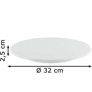 Produktbild für Tortenplatte thermohauser 5000243021, mit Fuß