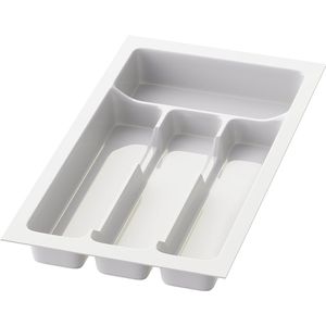 Besteckkasten Sossai Divio, weiß, aus Kunststoff