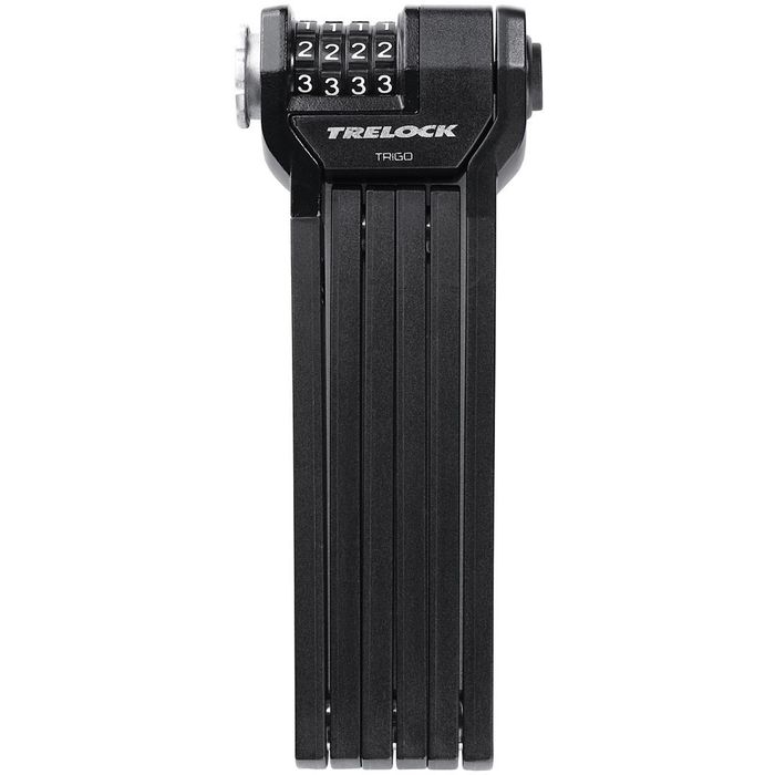 Prophete Faltschloss – 85 Cm Länge, Spezialgehärteter Stahl, Kunststoffummantelung, Inkl. Halterung & 2 Schlüsseln (1×LED) – Sicherheitsstufe 7 Für Fahrrad & E-Bike