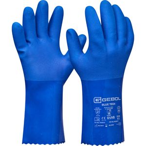 Produktbild für Chemikalienschutzhandschuhe Gebol Blue Tech