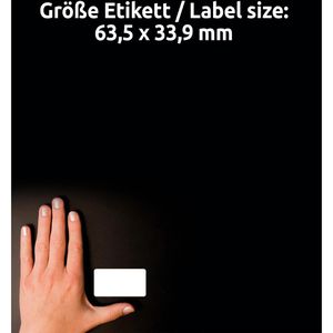 Produktbild für Tiefkühletiketten Zweckform L7970-25