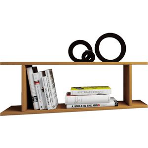 Produktbild für Wandregal VCM Sirola, 912525, buche