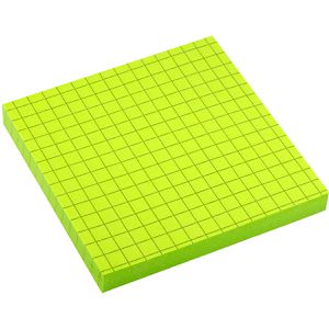 Produktbild für Haftnotizen Info Brilliant Sticky Notes, grün