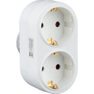 Steckdosenadapter Orno AE-13270(GS)/W, weiß