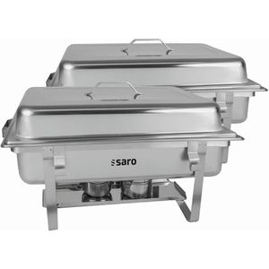 Chafing-Dish Saro Twin Pack Elena, mit Brennpaste