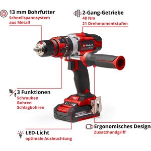 Produktbild für Akku-Schlagbohrschrauber Einhell TE-CD 18/48 Li-i
