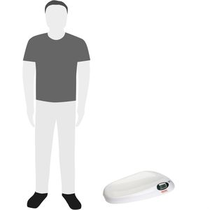 Produktbild für Babywaage Soehnle-Professional mit Hold-Funktion, Teilung 10 g