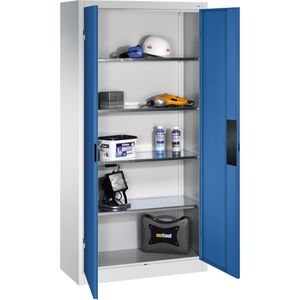 Produktbild für Werkzeugschrank CP-Möbel 8920-052, aus Metall, grau / blau