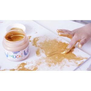 Produktbild für Fingerfarbe Kreul Mucki 2319 Funkel-Fingerfarbe