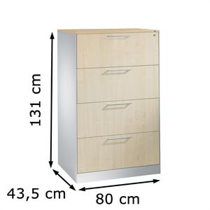 Produktbild für Hängeregisterschrank CP-Möbel Asisto C3000