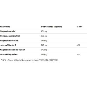 Produktbild für Magnesium Mammut Complex, 90 Kapseln