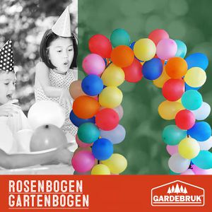 Produktbild für Rosenbogen Gardebruk 101492, schwarz