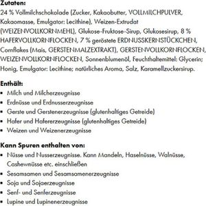 Produktbild für Müsliriegel JedenTag Schoko