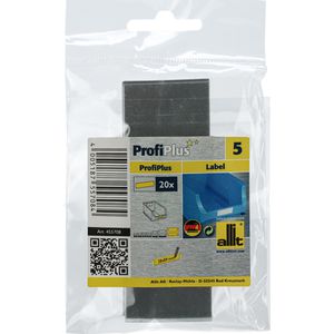 Produktbild für Beschriftungsschilder Allit 455708, weiß