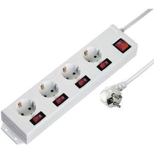 Produktbild für Steckdosenleiste Hama 00223121, mit 1,4m Kabel