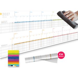 Produktbild für Urlaubsplaner weekview SW11218, Projektplaner, Jahr 2027